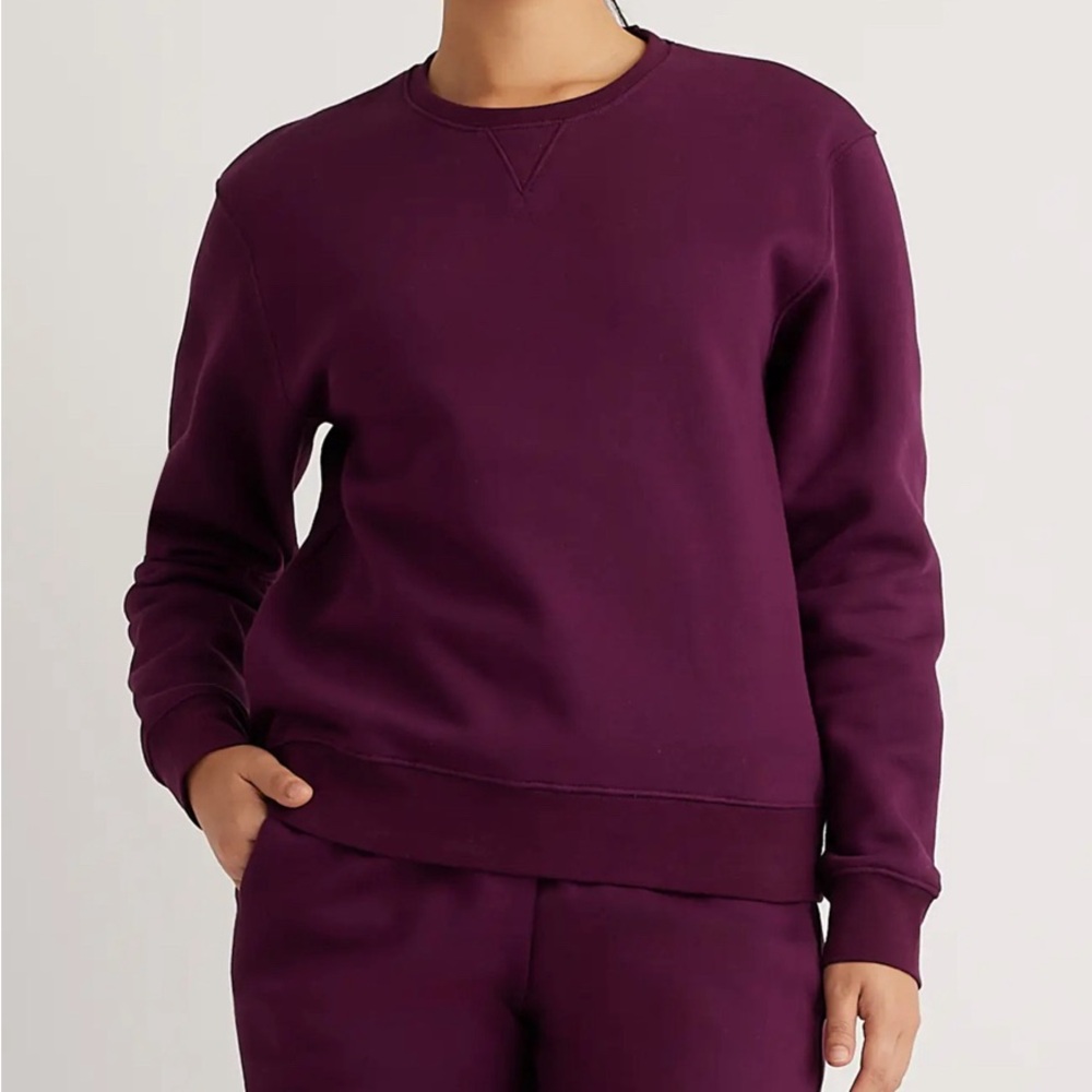 Organic Fleece Crew